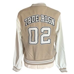 TRUE RELIGION TEAM VARSITY JACKET